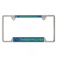 Cadre de plaque d'immatriculation WinCraft Minnesota Timberwolves