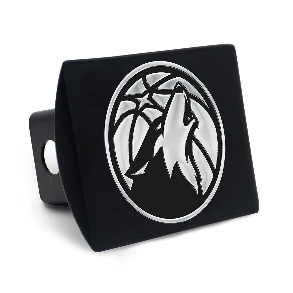 WinCraft Minnesota Timberwolves Housse d'attelage en métal chromé de qualité supérieure avec logo