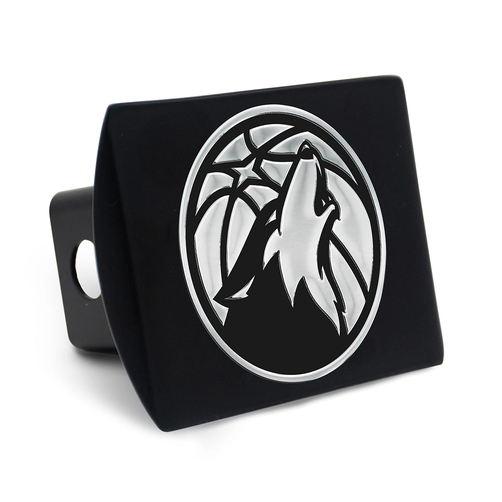 WinCraft Minnesota Timberwolves Housse d'attelage en métal chromé de qualité supérieure avec logo