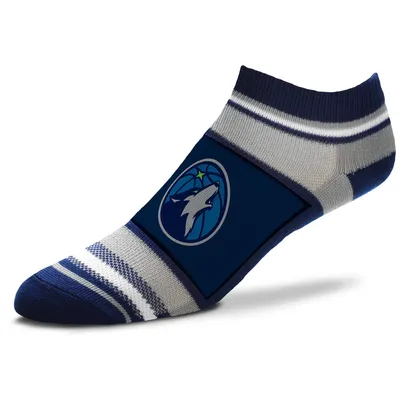 Minnesota Timberwolves For Bare Feet Women's Marquis Addition No Show Ankle Socks