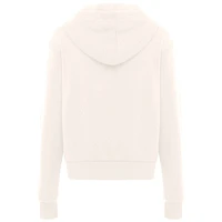 Women's Sportiqe  Cream Minnesota Timberwolves Ava Boxy Tri-Blend Pullover Hoodie
