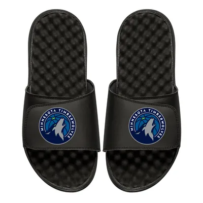 Minnesota Timberwolves Youth Primary iSlide Sandals - Black