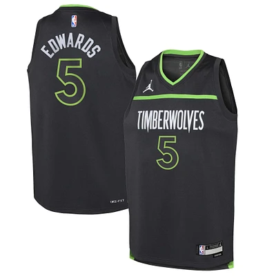 Maillot Swingman Minnesota Timberwolves Jordan Brand Anthony Edwards pour jeune - Statement Edition