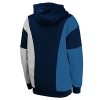 Youth  Navy Minnesota Timberwolves Ace the Hole Pullover Hoodie