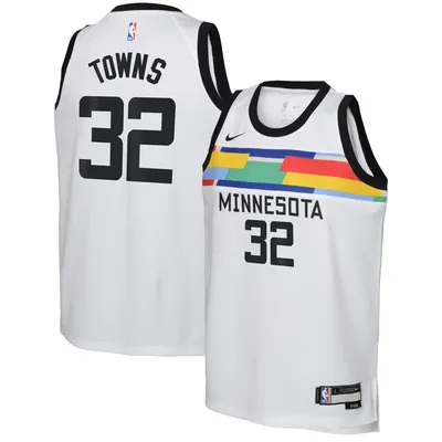 Men's Nike Karl-Anthony Towns Navy Minnesota Timberwolves Swingman Jersey -  Icon Edition 