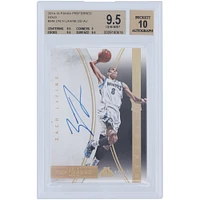 Zach LaVine Minnesota Timberwolves Autographed 2014-15 Panini Preferred Gold #346 #3/10 BGS Authenticated 9.5/10 Rookie Card 