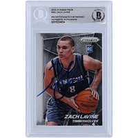Zach LaVine Minnesota Timberwolves Autographed 2014-15 Panini Prizm #262 Beckett Fanatics Witnessed Authenticated Rookie Card