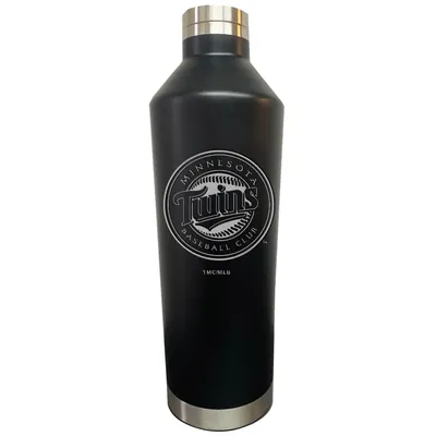 Minnesota Twins 26oz. Primary Logo Water Bottle - Black