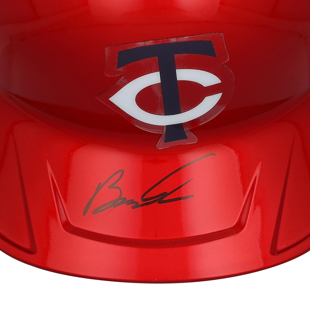 Brooks Lee Minnesota Twins Autographed Alternate Chrome Replica Batting Helmet 