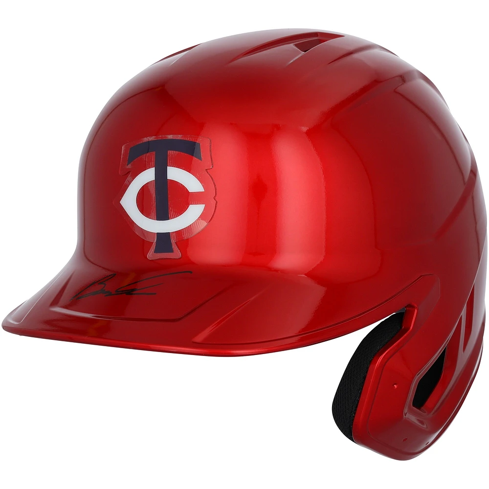 Brooks Lee Minnesota Twins Autographed Alternate Chrome Replica Batting Helmet