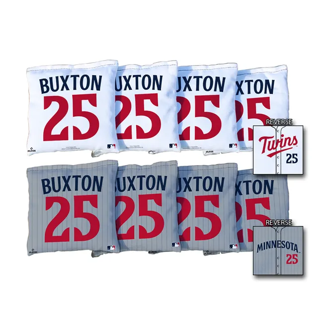 Men's Minnesota Twins White Byron Buxton Nike Road Authentic Official  Player Jersey