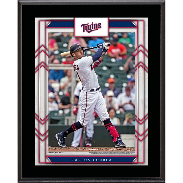 Carlos Correa Minnesota Twins Fanatics Authentic Unsigned Team Debut  Photograph