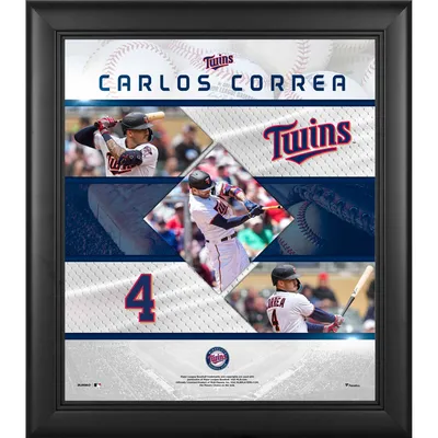 Carlos Correa Minnesota Twins Unsigned Team Debut Photograph