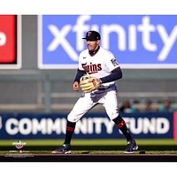 Photo non signée de Carlos Correa pour les débuts l'équipe des Twins du Minnesota