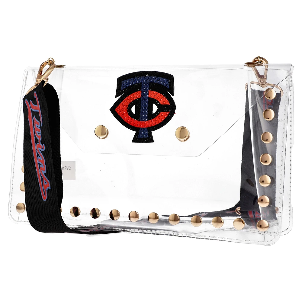 Sac à bandoulière enveloppe transparent Cuce Minnesota Twins