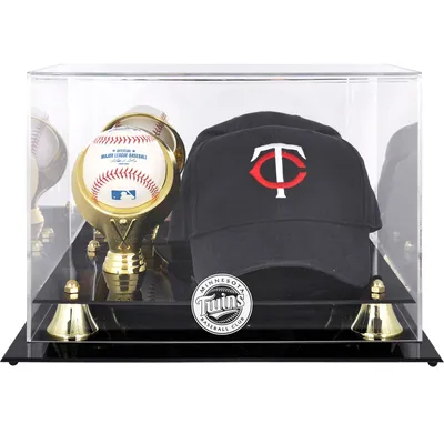 Minnesota Twins Fanatics Authentic Acrylic Cap and Baseball Logo Display Case