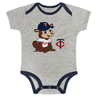 Ensemble de 2 bodys Play Ball des Twins du Minnesota pour bébé