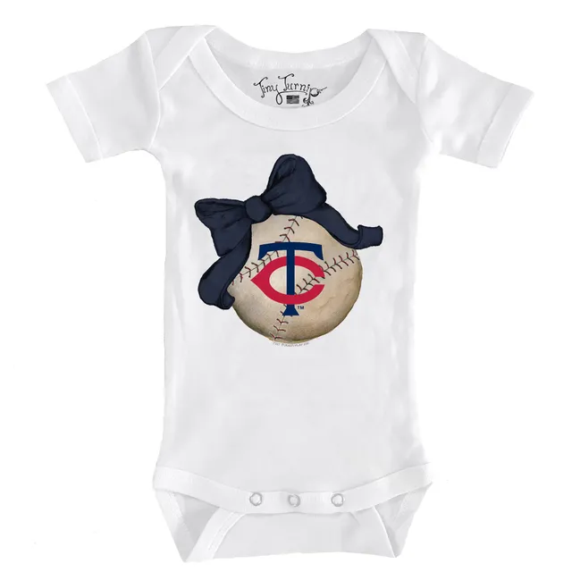 Lids Toronto Blue Jays Tiny Turnip Infant Baseball Flag Bodysuit - White