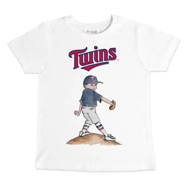 Lids Minnesota Twins Tiny Turnip Youth Babes 3/4-Sleeve Raglan T-Shirt -  White/Navy