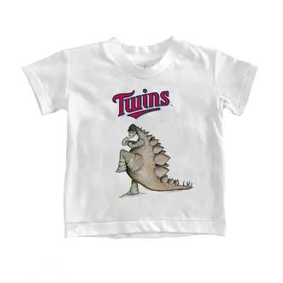 Minnesota Twins Tiny Turnip Infant Stega T-Shirt - White