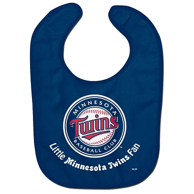 Bavoir bébé WinCraft Minnesota Twins Lil Fan All Pro pour bébé