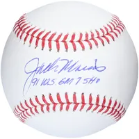 Jack Morris Toronto Blue Jays Autographed Rawlings 1992 World Series Logo Baseball