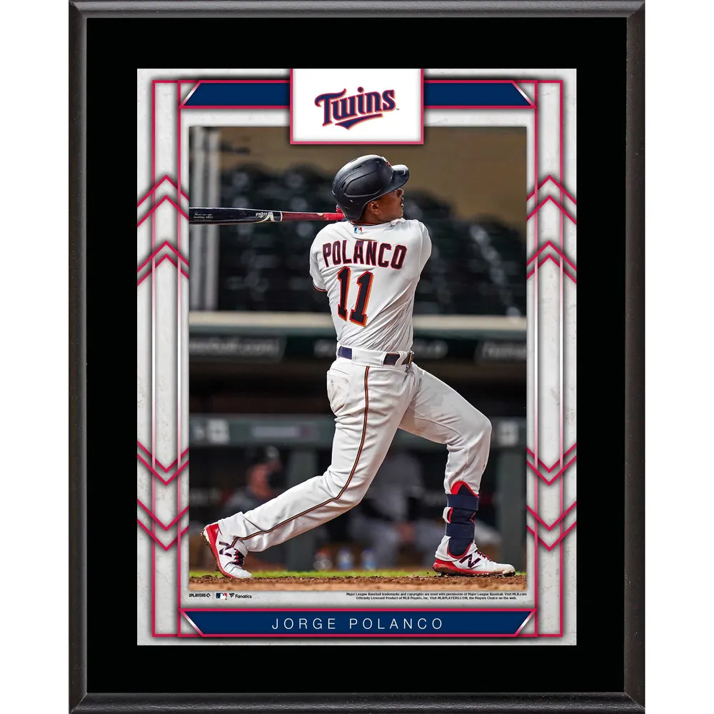 Lids Jorge Polanco Minnesota Twins Fanatics Authentic 10.5'' x 13''  Sublimated Player Name Plaque