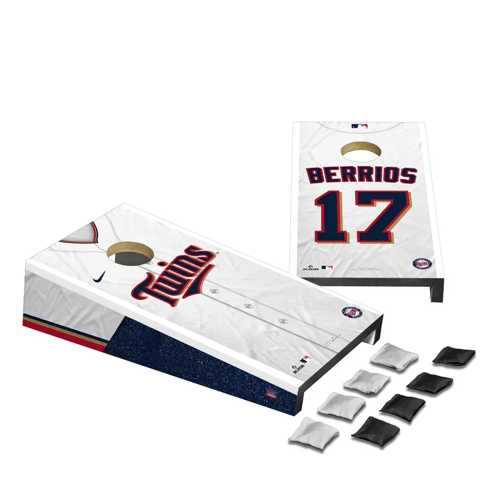 Lids Jose Berrios Minnesota Twins Jersey Design Desktop Cornhole Game Set