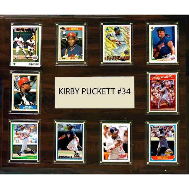 Men's Minnesota Twins Kirby Puckett Mitchell & Ness Navy 1985