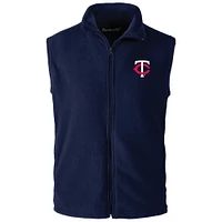 Men's Dunbrooke  Navy Minnesota Twins Full-Zip Vest