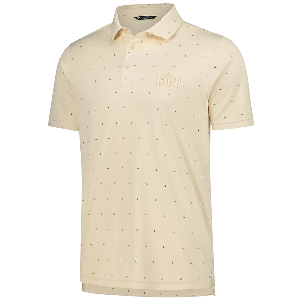 Men's Levelwear  Cream Minnesota Twins Vision Polo