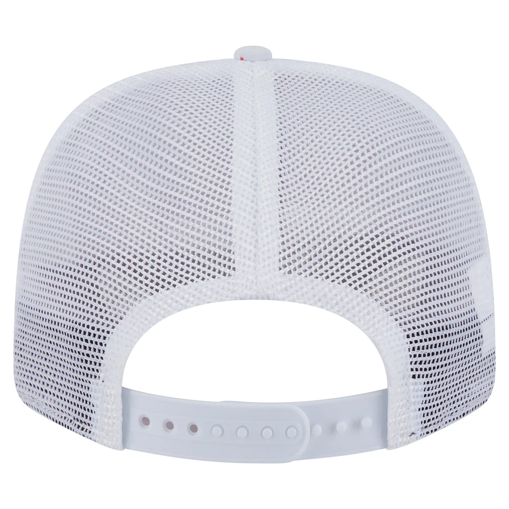 Men's New Era  White Minnesota Twins Flamingo Mesh Back 9SEVENTY Stretch-Snap Hat
