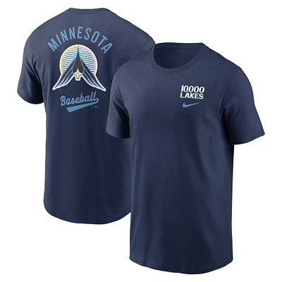 Men's Nike  Navy Minnesota Twins 2025 City Connect T-Shirt