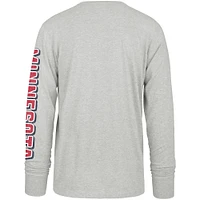 Men's '47 Gray Minnesota Twins Fair Ball Franklin Long Sleeve T-Shirt