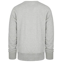 Men's '47  Gray Minnesota Twins Letters Headline Pullover Sweatshirt