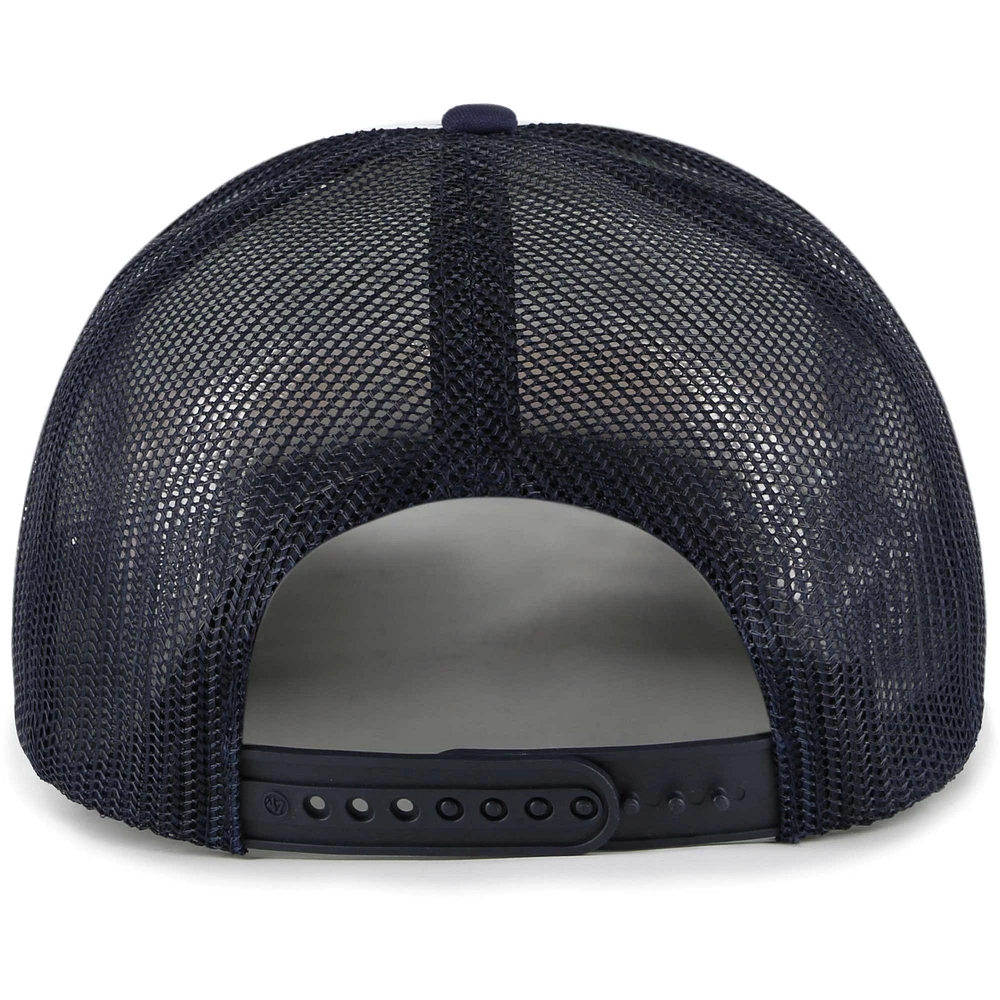 Men's '47 Navy Minnesota Twins Lift Off Foam Front Mesh Trucker Adjustable Hat