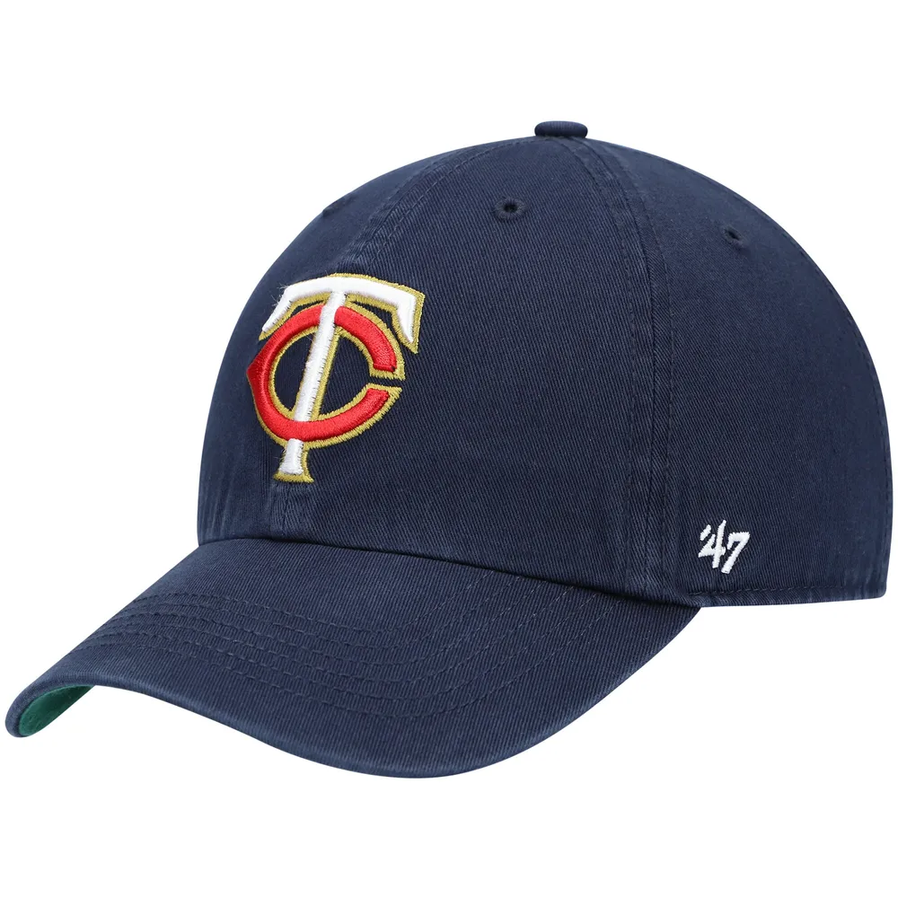 Lids Minnesota Twins '47 Team Franchise Fitted Hat - Navy