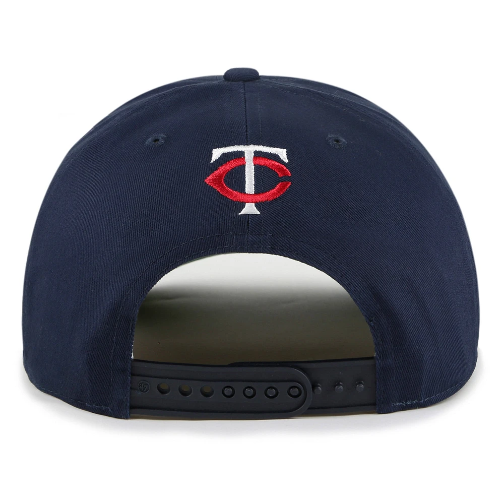 Men's '47 Navy Minnesota Twins Wax Pack Collection Premier Hitch Adjustable Hat