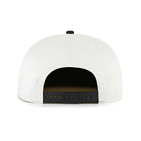 Men's '47 White/Black Minnesota Twins Foundation Captain Snapback Hat