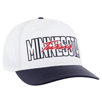 Men's '47 White Minnesota Twins Lineman Hitch Adjustable Hat