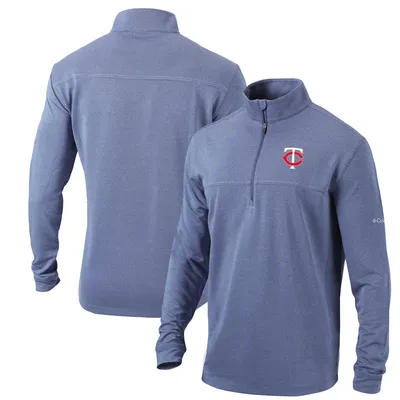 Men's G-III Sports by Carl Banks Navy/Red Minnesota Twins Power Pitcher Full-Zip Track Jacket Size: Small