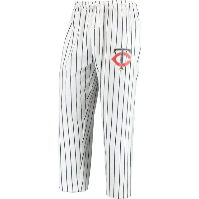 Men's White, Navy Atlanta Braves Vigor Lounge Pant