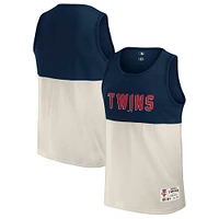 Men's Darius Rucker Collection by Fanatics Navy Minnesota Twins Colorblock Tank Top