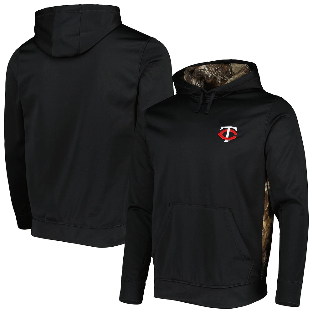 Chandail à capuchon Dunbrooke Minnesota Twins Ranger pour hommes, noir/camouflage