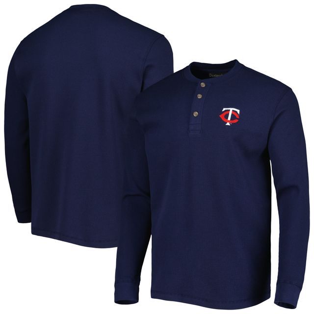 T-shirt à manches longues pour homme Dunbrooke Minnesota Twins Maverick bleu marine