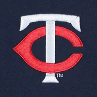 Men's Dunbrooke Navy/Heather Gray Minnesota Twins Alpha Full-Zip Jacket