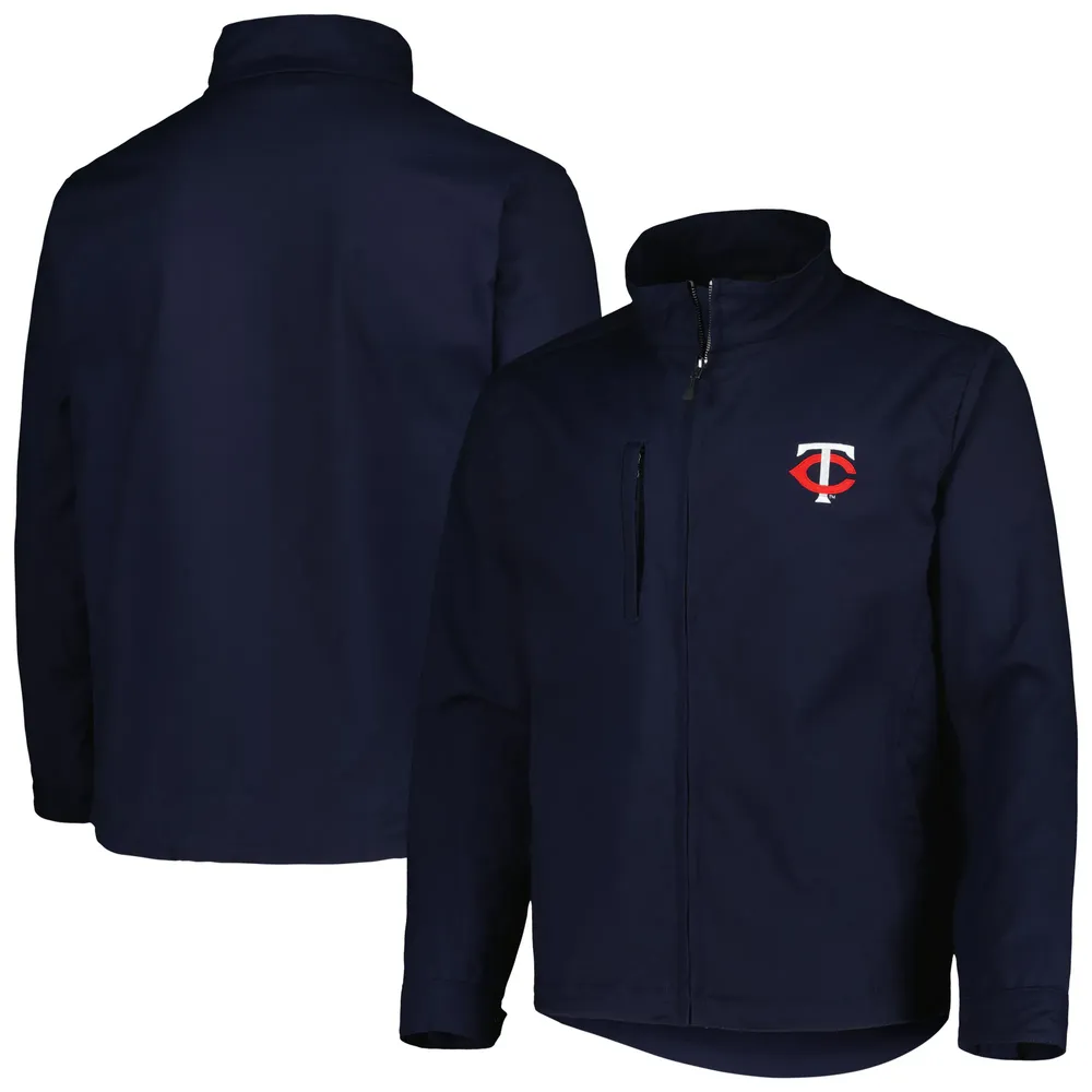 Dunbrooke Navy Minnesota Twins Journey Veste à glissière pleine longueur pour homme