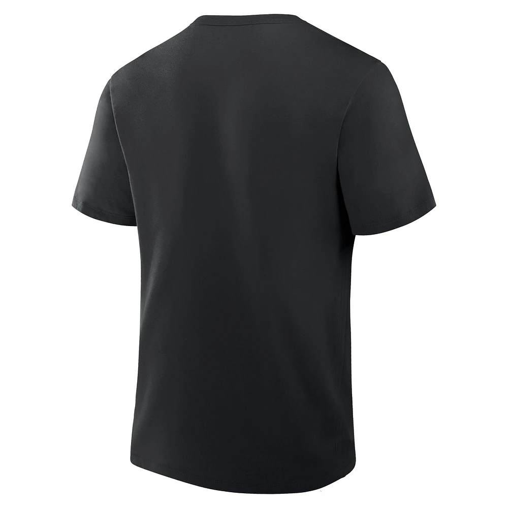 Men's Fanatics Black Minnesota Twins Color Pop Legacy Clubhouse T-Shirt