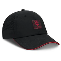 Men's Fanatics Black Minnesota Twins Level Up Driver Adjustable Hat