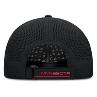 Men's Fanatics Black Minnesota Twins Level Up Driver Adjustable Hat